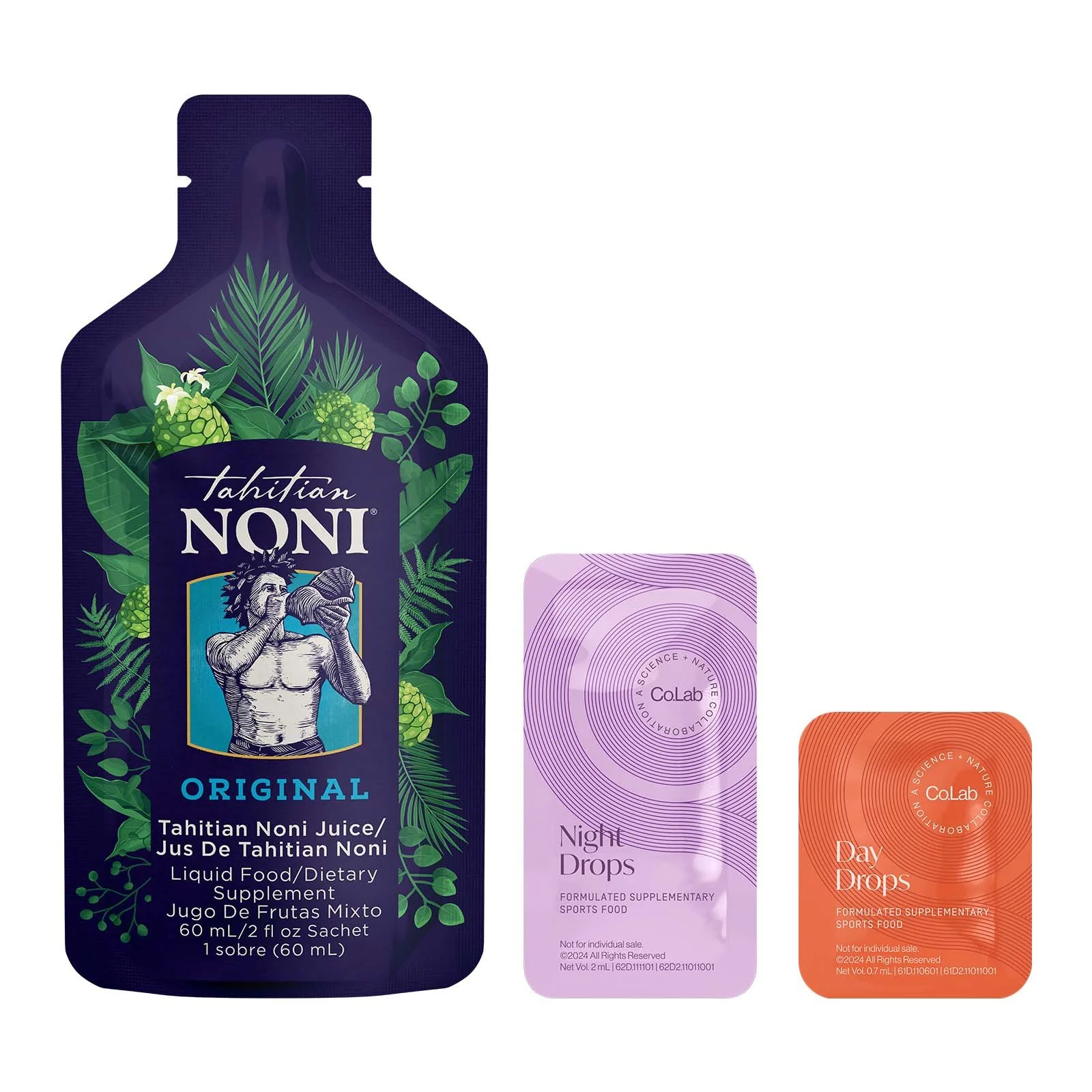 Co-lab Day & Night drops and Noni pack - natural hormone balancing